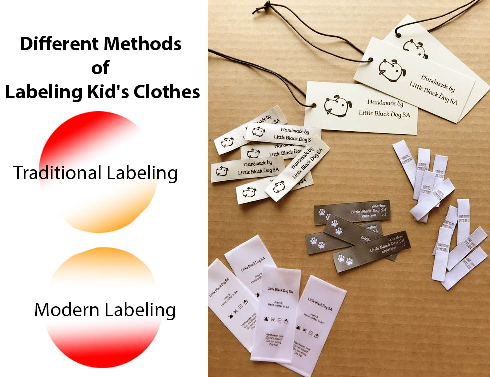 how to label kid's clothes