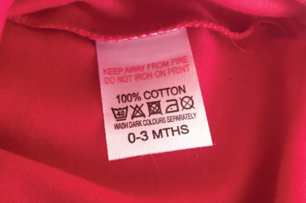 how to label kid's clothes