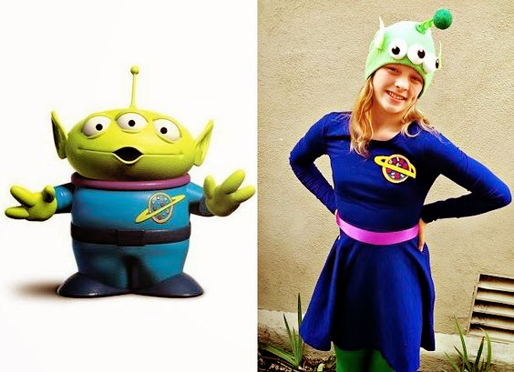 Diy alien from toy story costume hotsell