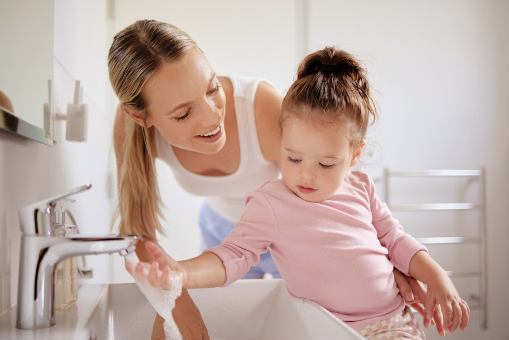 why is it important to wear clean clothes for kids