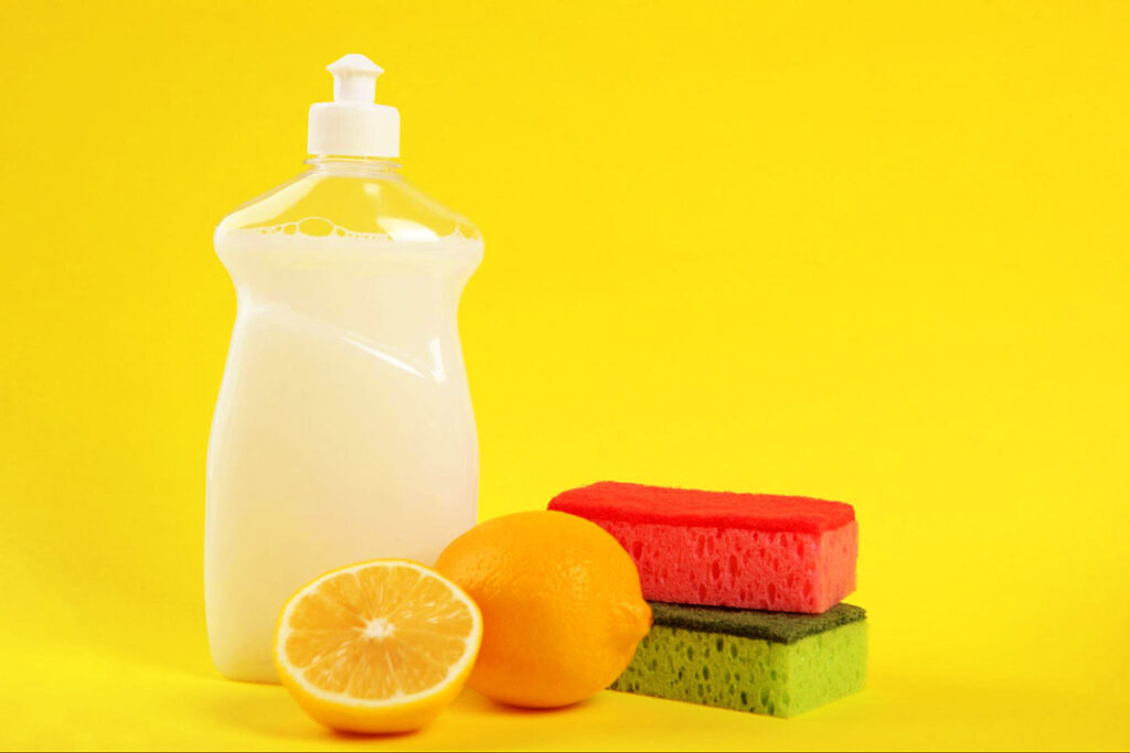 how to get baby oil out of clothes