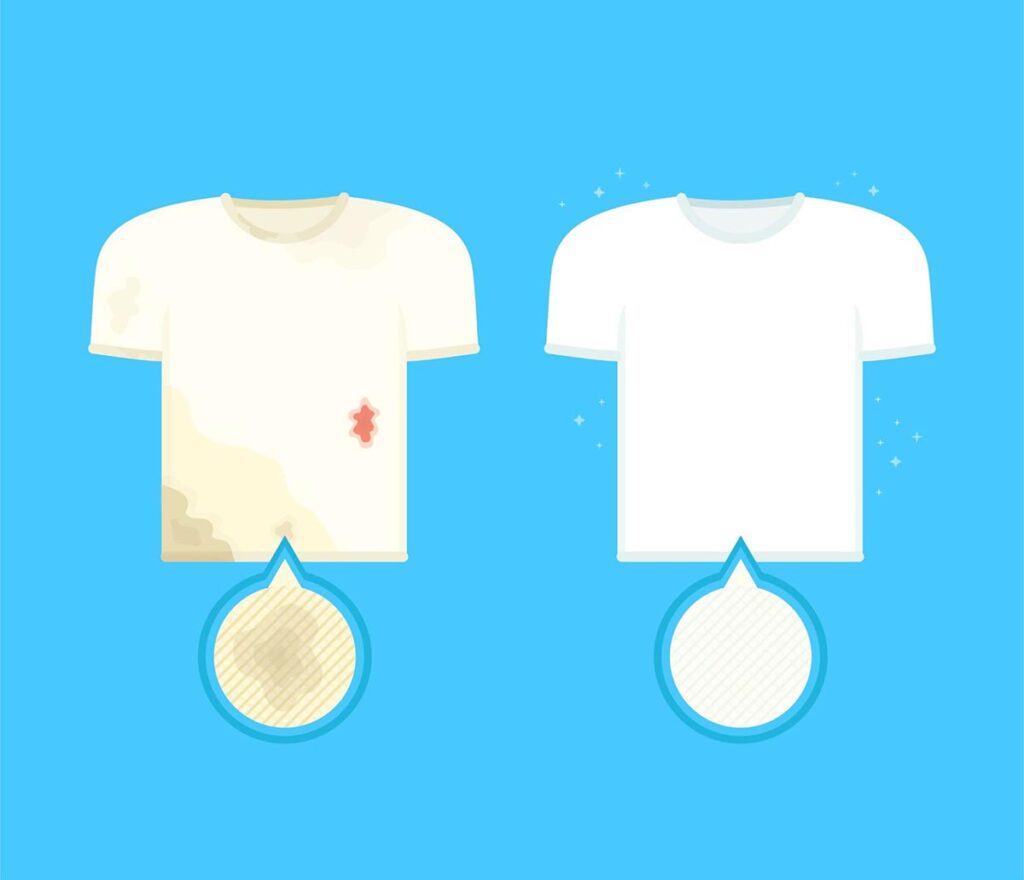 how to get baby oil out of clothes