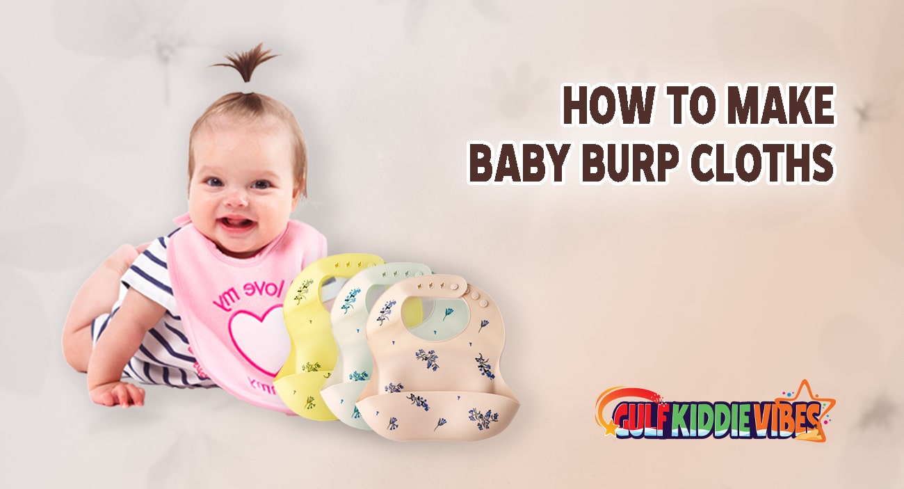 How to Make Baby Burp Cloths