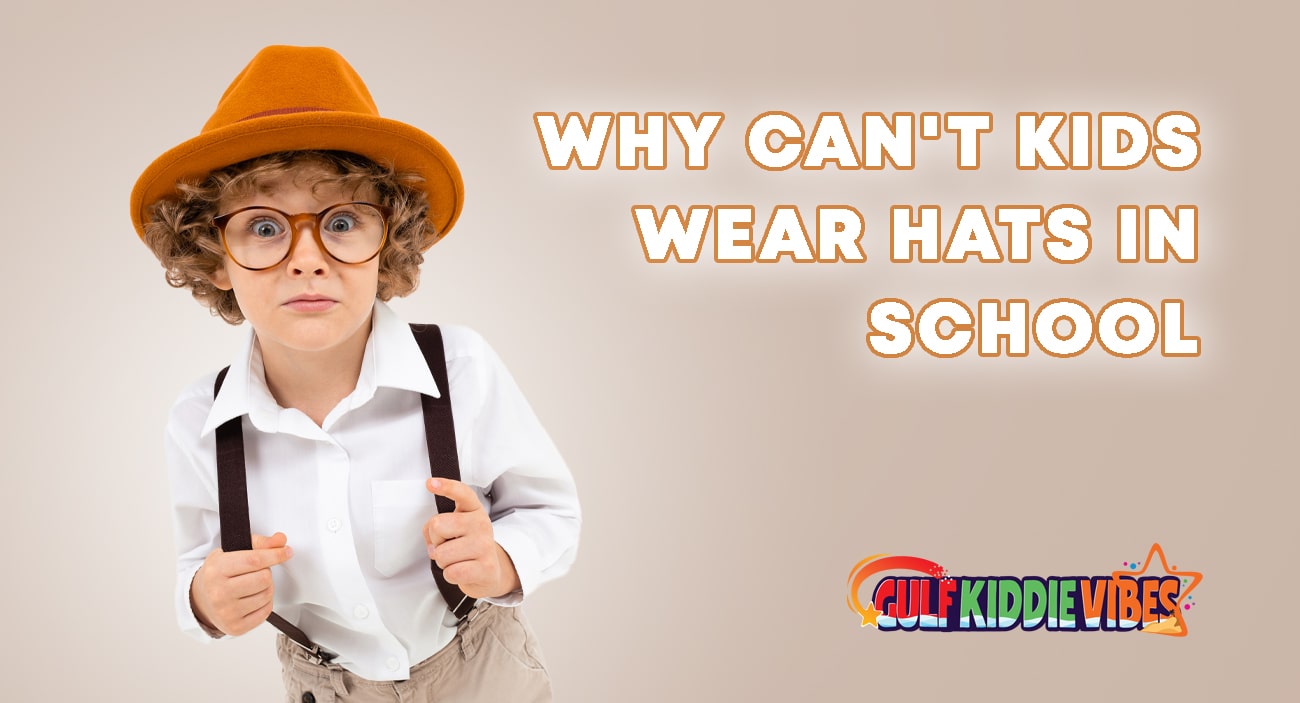 why can't kids wear hats in school