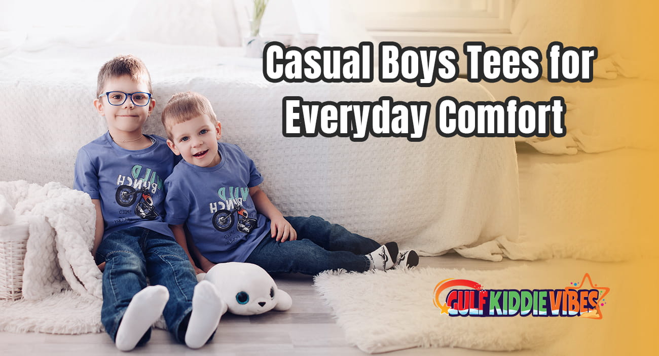 Casual Boys Tees for Everyday Comfort