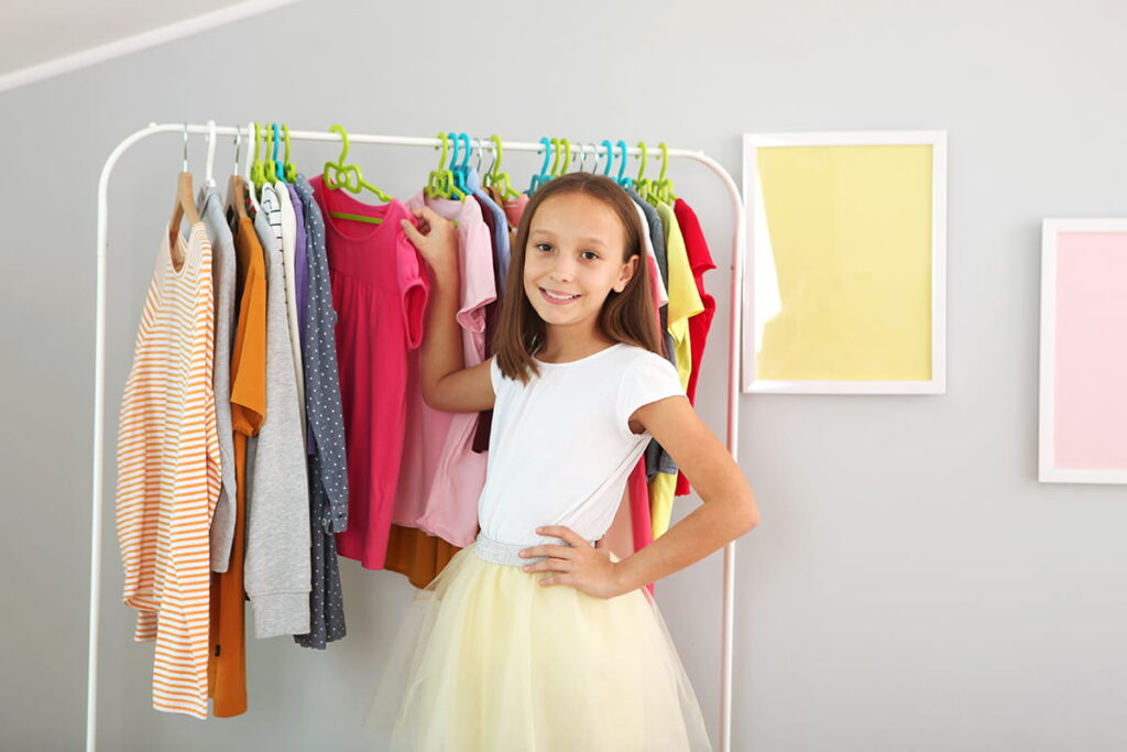 Kids clothes hanger